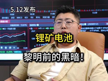 锂矿电池黎明前的黑暗#锂矿 #电池 #股票 #股民