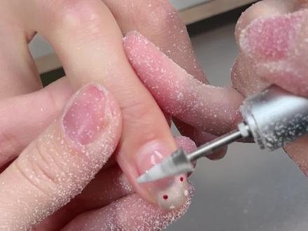 又一次被小伞打磨头爽到了#美甲教程#美甲教程 #卸甲教程#卸甲教程 #卸甲教程