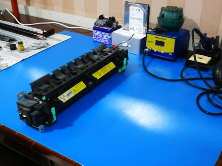 美能达185复印机大保健之定影组件拆解篇1