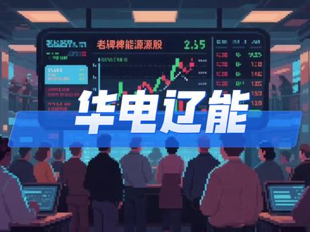 想追华电辽能?先看懂这3个致命信号!别在3倍涨幅的最高点替游资站岗!#资本像素 #华电辽能 #算电协同 #海上风电 #能源转型