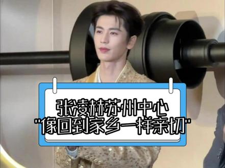 张凌赫的江南才子气质,跟苏州也太搭了 #张凌赫 #苏州中心 #江苏 #苏州 #热点
