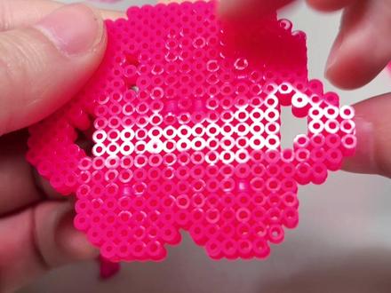 立体拼豆初体验之爪爪雪糕(附新手避坑小技巧)#拼豆 #手工 #我染上了拼豆 #疯狂动物城 #手工日常