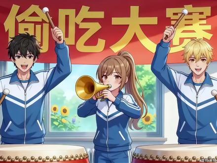 小U学校的第一届偷吃大赛完美完结!谁才是真正的赢家呢? #动漫#校园 #偷吃 #小U @FOTILE方太 #方太烟火中国