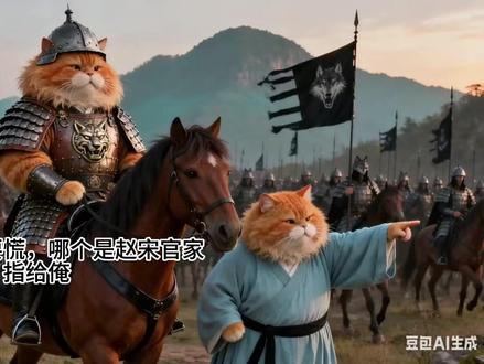 别慌,哪个是赵宋官家,指给俺。#绍宋 #岳飞