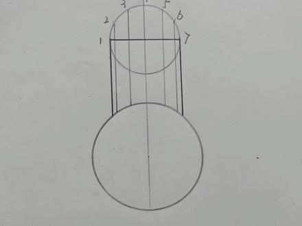 #异径正三通放样#手工 #原创作品 #手绘