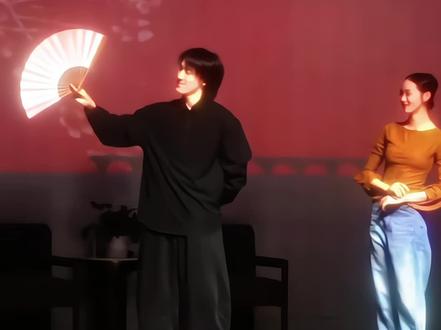 “女儿心总如水,绵延而绝美.”#古典舞#舞剧垂虹别意唐寅