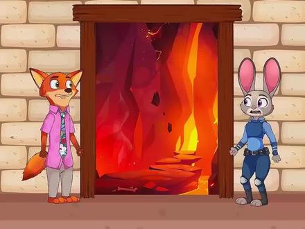 方块谜题挑战尼克从博戈警长手中救出朱迪·霍普斯 疯狂动物城2