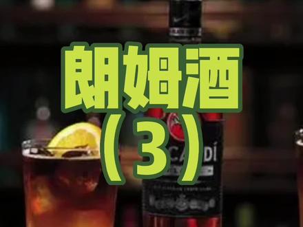 适合直饮的朗姆!#清吧 #基酒 #酒文化 #以酒会友