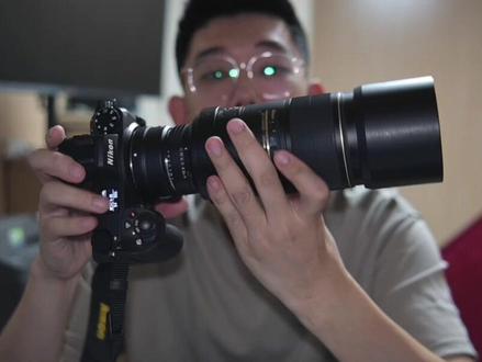 尼康AF-S 300mm F4D测评 简单测试一下老款小尼康300定在4500w像素Z72上的画质表现#尼康镜头 #尼康z7ii #摄影器材推荐