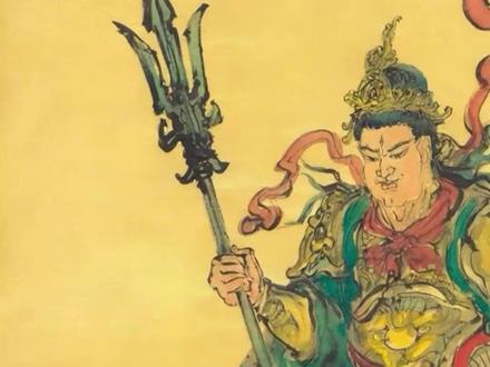 二郎神杨戬#二郎神 #二郎神杨戬 #国画