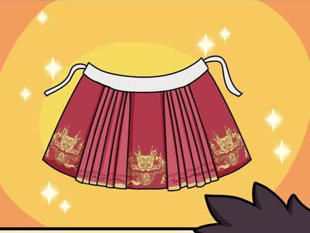 咱们老祖宗穿马面裙的时间可比某些品牌的生命线都长!#汉服马面裙 #传承非遗文化 #百度百科