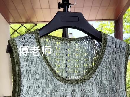 后斜肩收针方法 #玩毛线#棒针编织#编织教程#爱生活爱编织