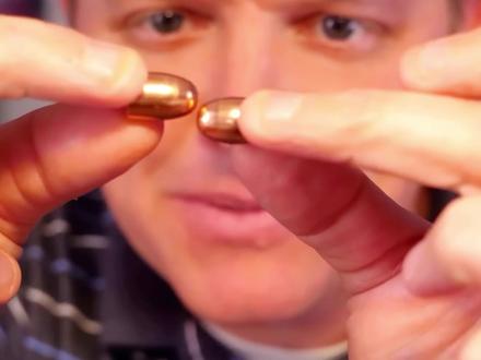 两颗子弹相互撞击会发生什么 #科普