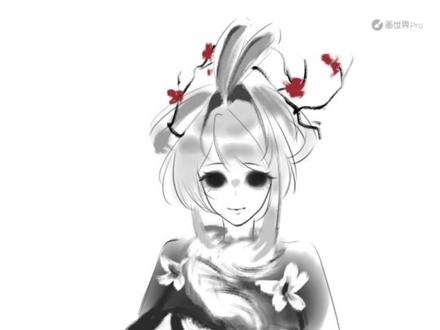 稿件展示么么哒#稿件#水墨#oc
