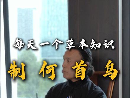 每天一个草本知识——制何首乌 #养生 #知识分享 #涨知识 #何首乌