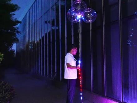 烟花是特效,烟花是特效,烟花是特效#声控串串灯 #制造浪漫 #氛围灯 #灯光效果 #网红灯