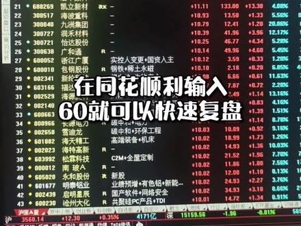 一定要学会的复盘小技巧。#炒股 #股票 #股票投资 #复盘分析