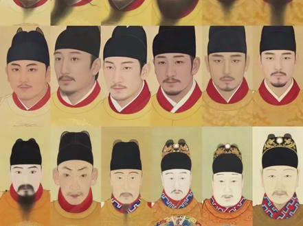 明朝帝王画像 1、朱元璋
《太祖实录》:”姿貌雄杰,志意廓然",
2、朱棣
《明太宗实录》:“龙颜天表,凤姿日章...上貌奇伟,美髭髯,举动不凡”
3、朱瞻基
《宣宗实录》:儿英气满面..仪容俨恪,屹如巨人
4、朱祁镇
《明英宗实录》:“英武临朝,端严若神。”
5、朱祐樘
《明实录》:“咨尔皇子祐樘,天资粹美,日表魁奇”
6、朱翊钧
《明神宗实录》:“英姿俊伟,粹质温文”
7、朱由校
《明光宗实录》:“ 东宫天姿英伟”
8、朱由检
崇祯的外貌在宋起凤的《稗说》中有提到
宋起凤《稗说》:
上驾多在末后一辈,所以防不虞也。怀宗则坦易,示以不疑,止备一垫,辇崛带悬起,可以四顾。都人檐望天表,欢颂若潮。盖天颜白哲,方面阔耳,两眉过目,瞳神如点漆,丹唇秀影,莹然玉润,诚不世出者也。#大明 #历史 #历史人物 #明朝历史 #明朝皇帝