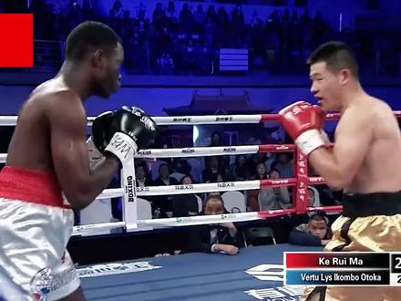 黑人拳手擂台吐舌头挑衅,惹怒山东猛将,马克瑞重拳暴击KO #内容启发搜索