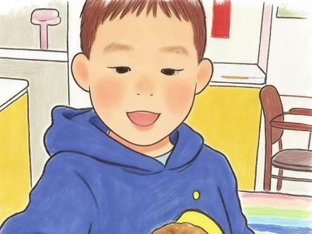 原来爱真的可以让一个人长出新的血肉! #绘画 #母亲 #带娃 #感人 #歌曲樱花最美是飘落