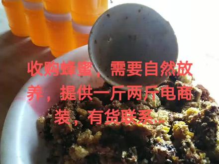 大量收购蜂蜜,接单准时发货…