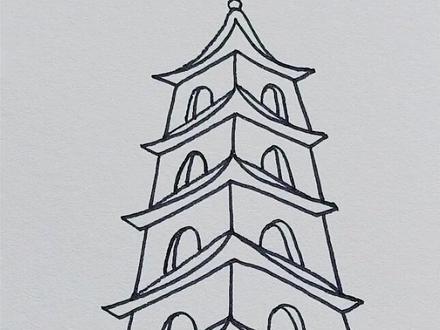 是不是很简单?需要的可以收藏#解压 #简笔画 #想画就画