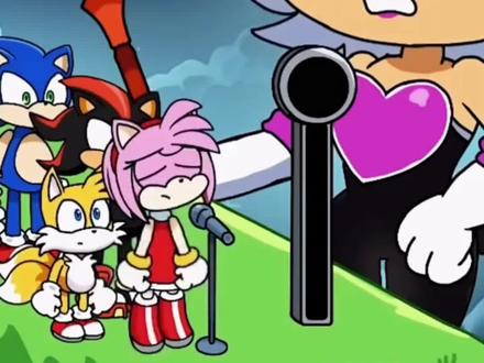 还是索尼克唱的好听#儿童动画 #索尼克 #儿歌 #小伟哥无敌战神