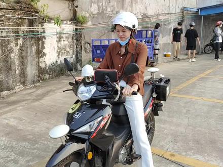 摩托车E证科目三怎么考?##摩托车驾照考试 #广西北海摩托车驾照考试