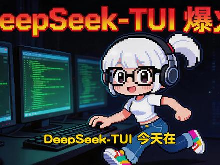 DeepSeek版Claude Code来了!Rust编写 今天AI圈的真顶流是DeepSeek-TUI,这个被誉为“DeepSeek版Claude Code”的开源项目在GitHub光速斩获2.3k星。同时,OpenAI和Anthropic竟然不约而同地开启了企业级合资公司模式,看来巨头们的商业化焦虑已经到了新阶段。此外,AWS SageMaker推出AgentCore优化环,Sierra融资9.5亿美金,企业级AI的军备竞赛正式进入白热化。
-----------------------------------------
00:00 开场
00:12 DeepSeek-TUI 霸榜 GitHub
00:42 OpenAI 与 Anthropic 的企业合资潮
01:11 Sierra 融资 9.5 亿美金
01:38 AWS SageMaker AI 三连发
02:08 图像 AI 驱动 App 增长超聊天机器人
02:33 马斯克 vs OpenAI:世纪诉讼新瓜
02:59 总结
#AI #DeepSeek #GitHub #OpenAI #开发者 #编程工具 #Agent
