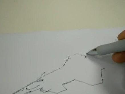 手绘简笔画j20 #简笔画 #j20