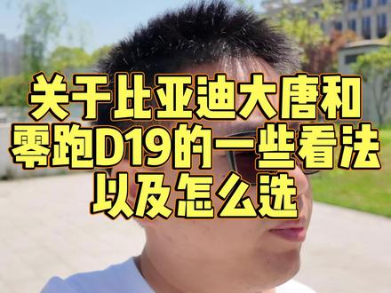 关于比亚迪大唐和零跑D19的一些看法以及怎么选 #汽车 #带你懂车 #说车聊车 #零跑汽车 #比亚迪