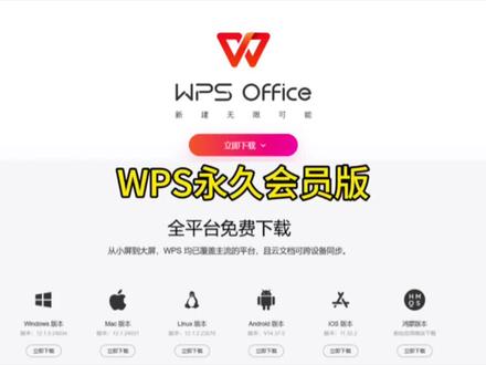 《铁塔资源库》WPS永久会员版免费下载教程#wps #wps会员 #下载教程 #wps表格