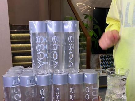 VOSS芙丝高端饮用水PET小瓶包装 便携式天然矿泉水 330ml*24瓶XQ#芙丝voss #矿泉水