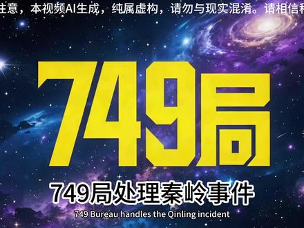 749局处理秦岭事件,优化版 #奇闻异事