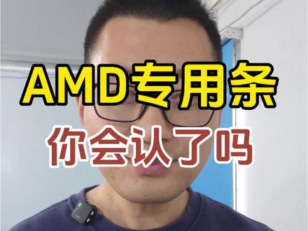 AMD专用条你们会分类了吗?#电脑知识 #内存条