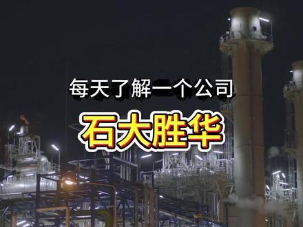 每天了解一个公司—石大胜华