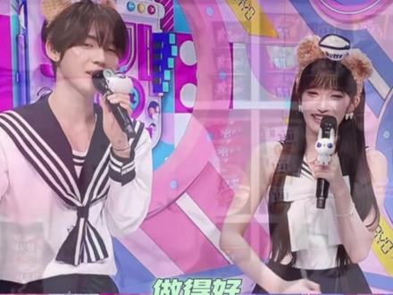 #打歌节目MC搞笑瞬间 0个人能绷得住#kpop#金主训#李沅禧#韩维辰