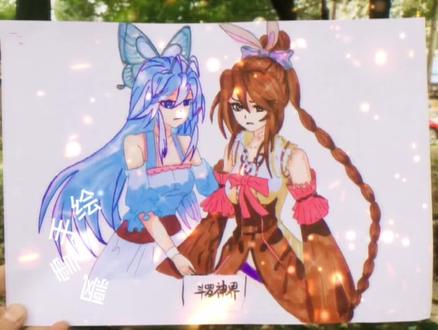 小舞和唐舞桐的3种画法#一起学画画 #想画就画 #小舞#唐舞桐 #斗罗大陆