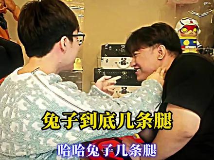 兔子到底几条腿 #陈泽 #抽象pk名场面 #黑白 @陈泽-