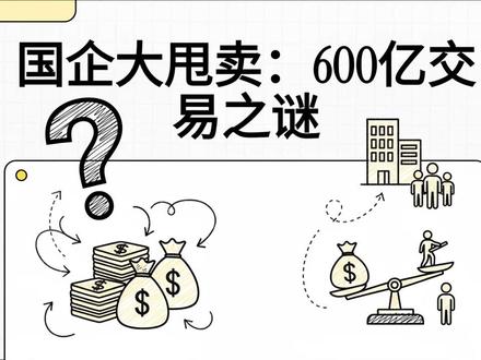中国中冶以 606.76 亿元向五矿出售资产:央企“剥离”还是“大股东重整”?#财经新闻解读 #深水时光