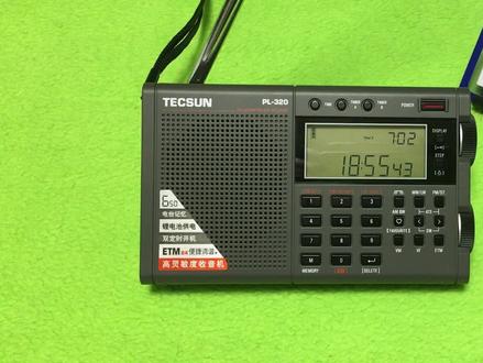 德生PL320收音机使用教程2:怎样调节电台频率? #收音机 #德生PL320 #教程