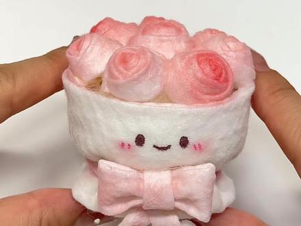 💐🌼手把手教会你!如何做冰淇淋玫瑰花束!✨。#手工 #手工diy #手工教程 #玫瑰花 #创意礼物