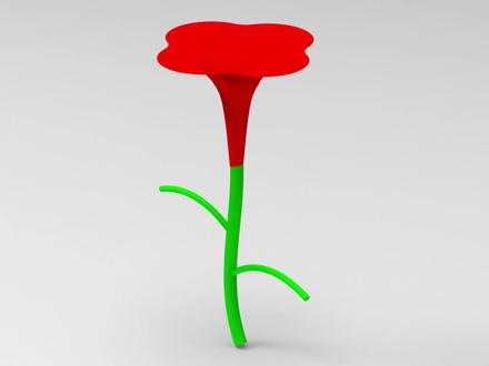 UG建模-玫瑰花 #UG建模