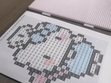 #拼豆 Kitty猫,图案