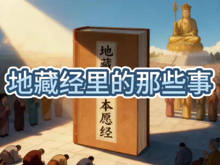 #国学智慧 #地藏经白话文讲解
📣白话讲佛经