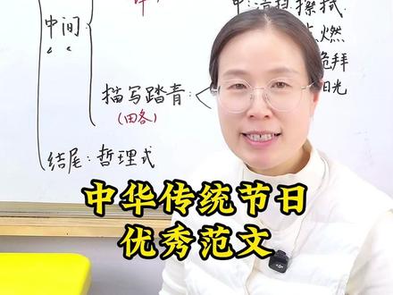 中华传统节日清明节优秀范文 #作文 #小学作文 #作文范文