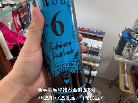 新手耐打羽毛球推荐,亚狮龙6号,飞行好,价格不高是很多俱乐部的用球!喜欢打感的朋友一定不要错过!#打羽毛球女生 #运动女孩 #打羽毛球的小姐姐 #耐打羽毛球 #亚狮龙6号