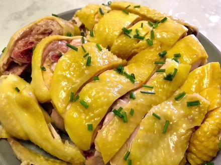 解锁餐厅白切鸡黄黄嫩嫩奥秘 #白切鸡