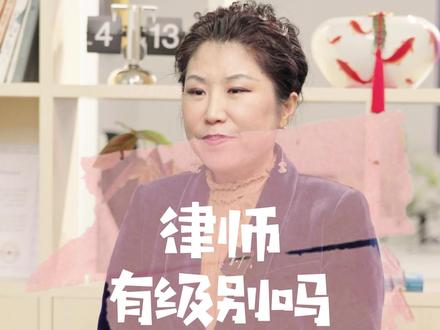 律师分级别吗?#法律咨询 #法律常识 #律师 #法律知识 @DOU+小助手