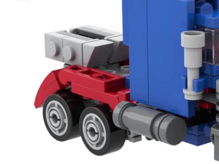 #乐高 #变形金刚 电影版本 #擎天柱 #MOC ,变形展示,拼搭教程